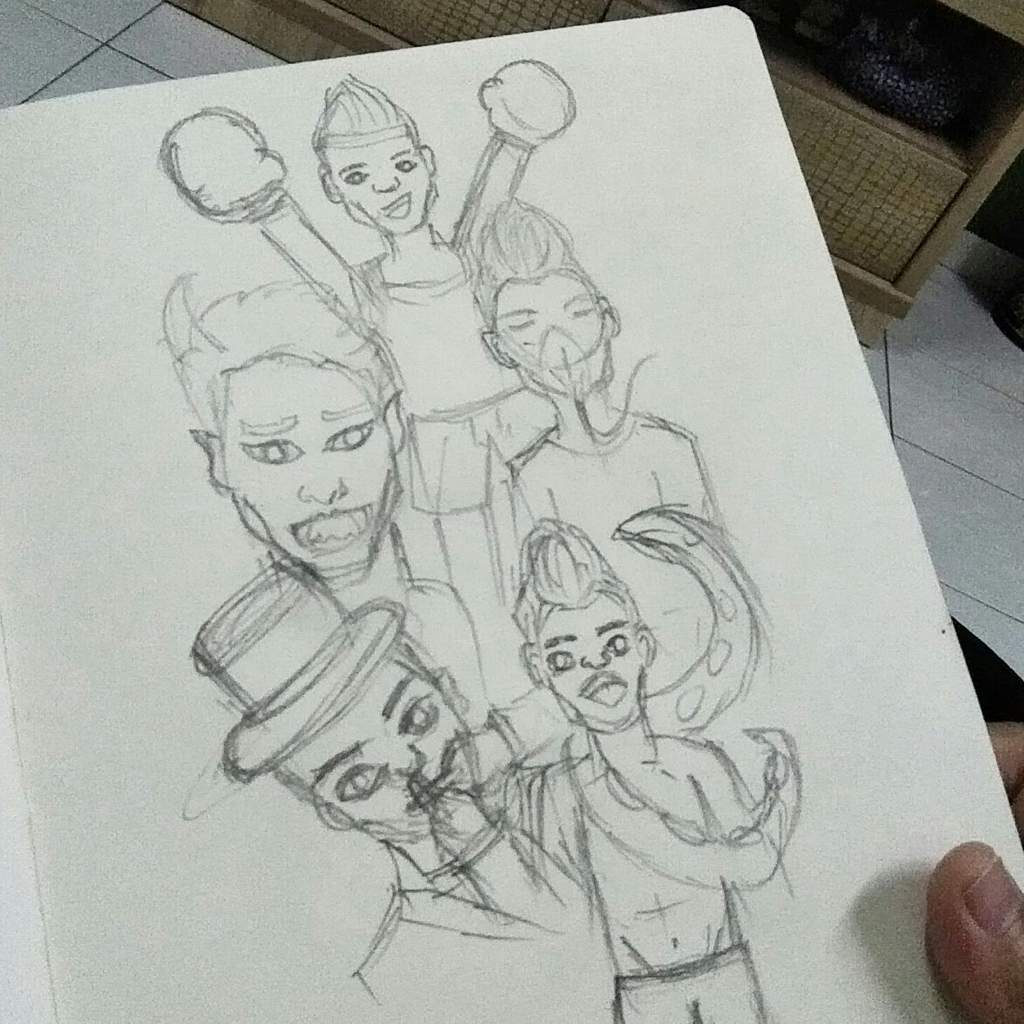 1024x1024 Music Video Characters Sketches Idea Panic! At The Disco Amino - Disco Sketch