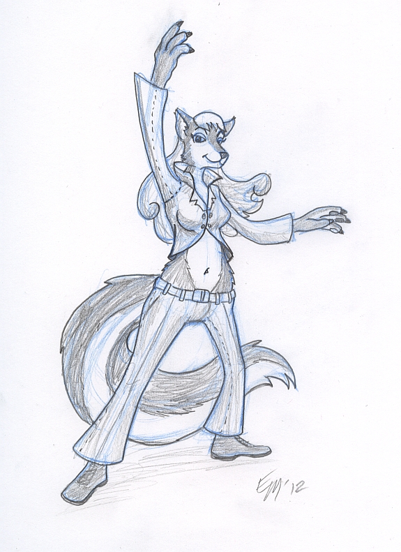 575x791 Sketch Dump - Disco Sketch