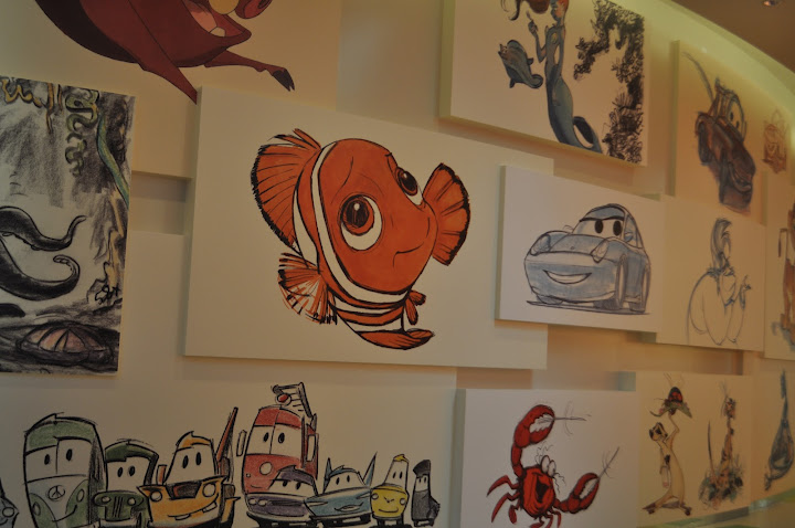 720x478 Disney Art Of Animation Lobby Sketches - Disney Art Sketches