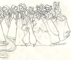 299x250 122 Images About Disney Art Sketchesdrawings On We Heart It See - Disney Art Sketches