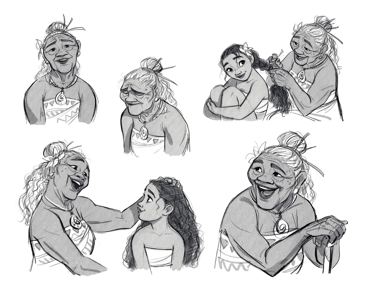 1200x948 The Art Of Moana Concept Art World - Disney Art Sketches