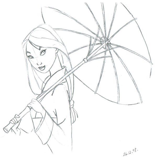 600x604 Disney Art Sketches - Disney Art Sketches