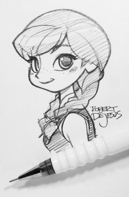 426x649 Anna By Banzchan Disney Frozen Princess Anna Sketch - Disney Art Sketches