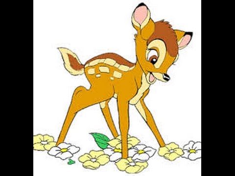 480x360 How To Draw Disney Characters, Step By Step - Disney Bambi Sketch