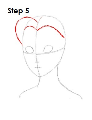 300x388 How To Draw Belle - Disney Belle Sketch