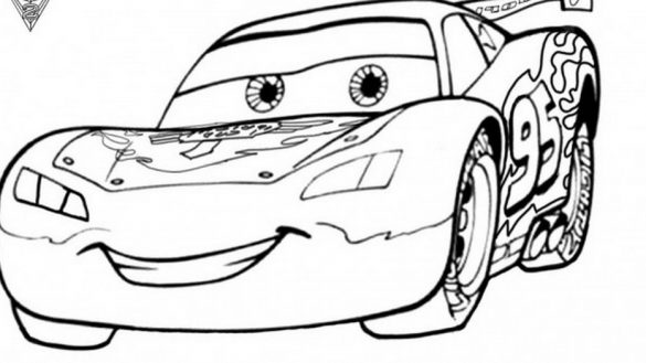 585x329 Absolutely Ideas Disney Cars Printable Coloring Pages Modest Car - Disney Cars Sketches