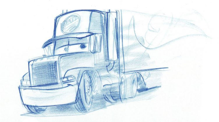 752x420 Cars. Pixar Planet.fr - Disney Cars Sketches