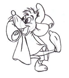 236x267 Disney Characters Drawings - Disney Cartoon Sketches