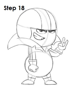 300x388 How To Draw Kick Buttowski - Disney Channel Sketch
