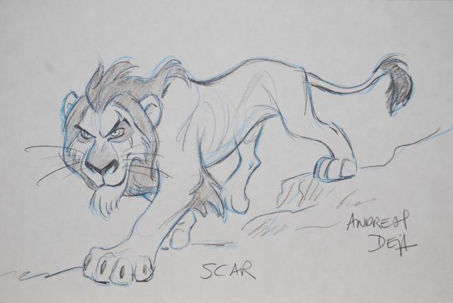 640x428 Mouseplanet - Disney Character Sketches