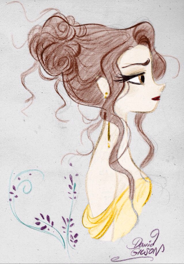 640x918 Drawn Hand Disney Princess - Disney Cinderella Sketches