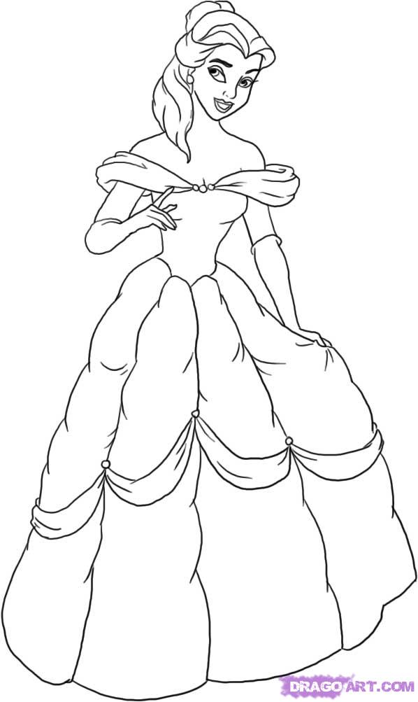 598x1003 Drawn Princess Disney - Disney Cinderella Sketches