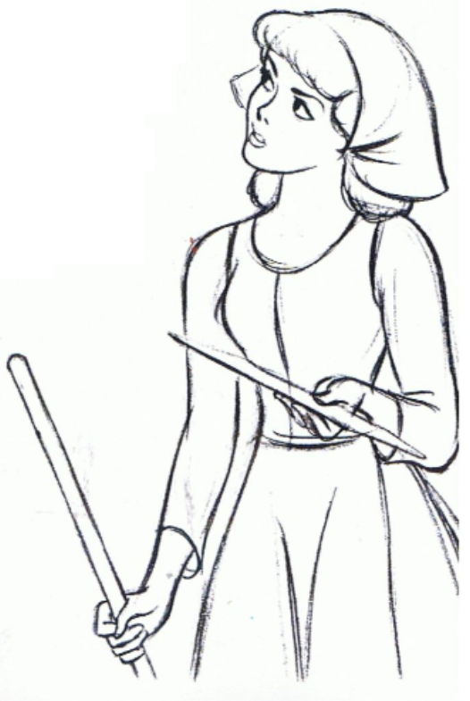 526x785 Disney Cinderella Sketches - Disney Cinderella Sketches