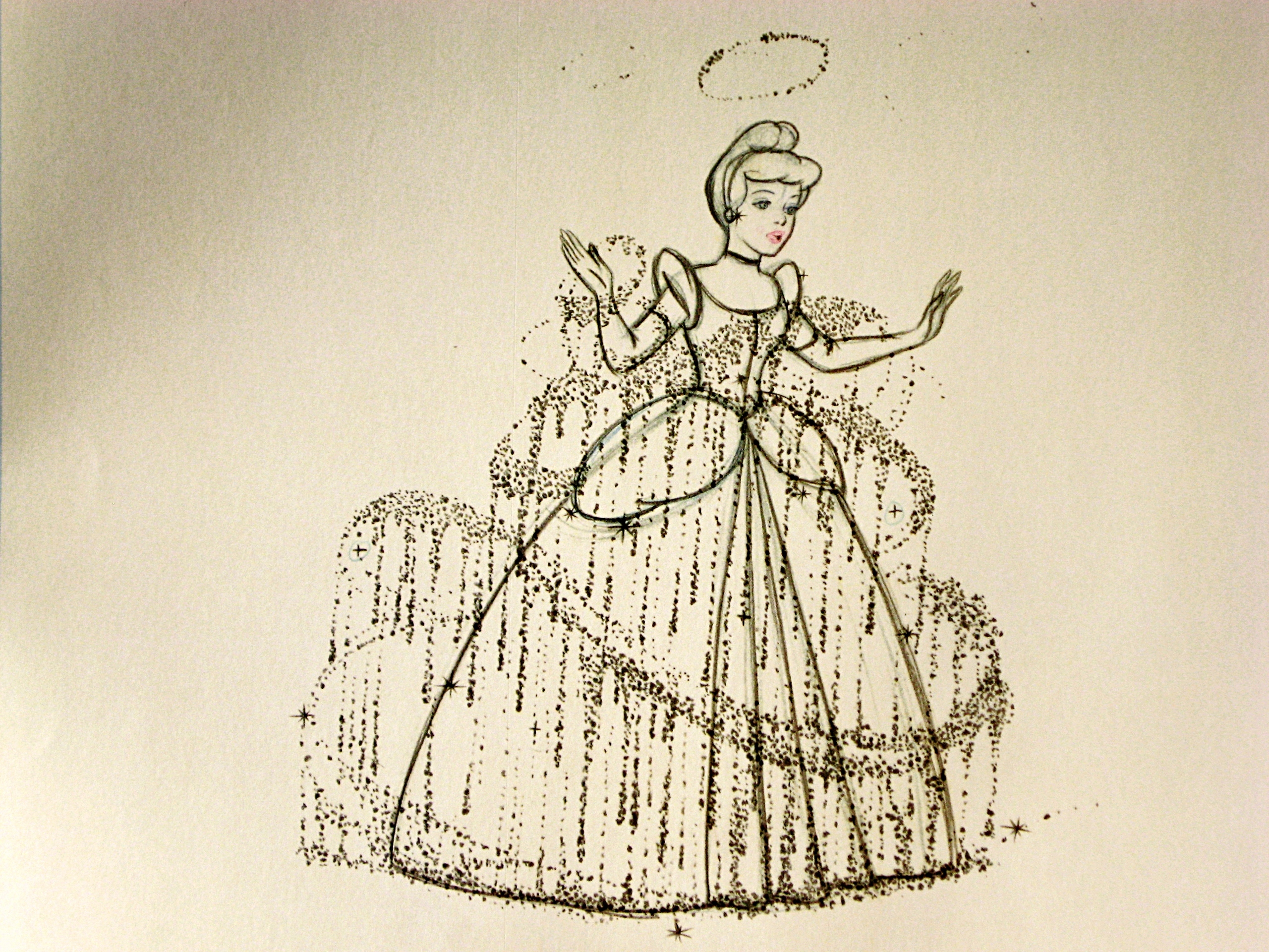 2560x1920 Personnages De Walt Disney Images Walt Disney Animation - Disney Cinderella Sketches