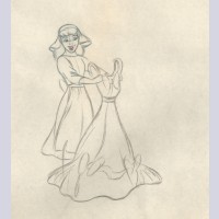 200x200 Cinderella (1950) - Disney Cinderella Sketches