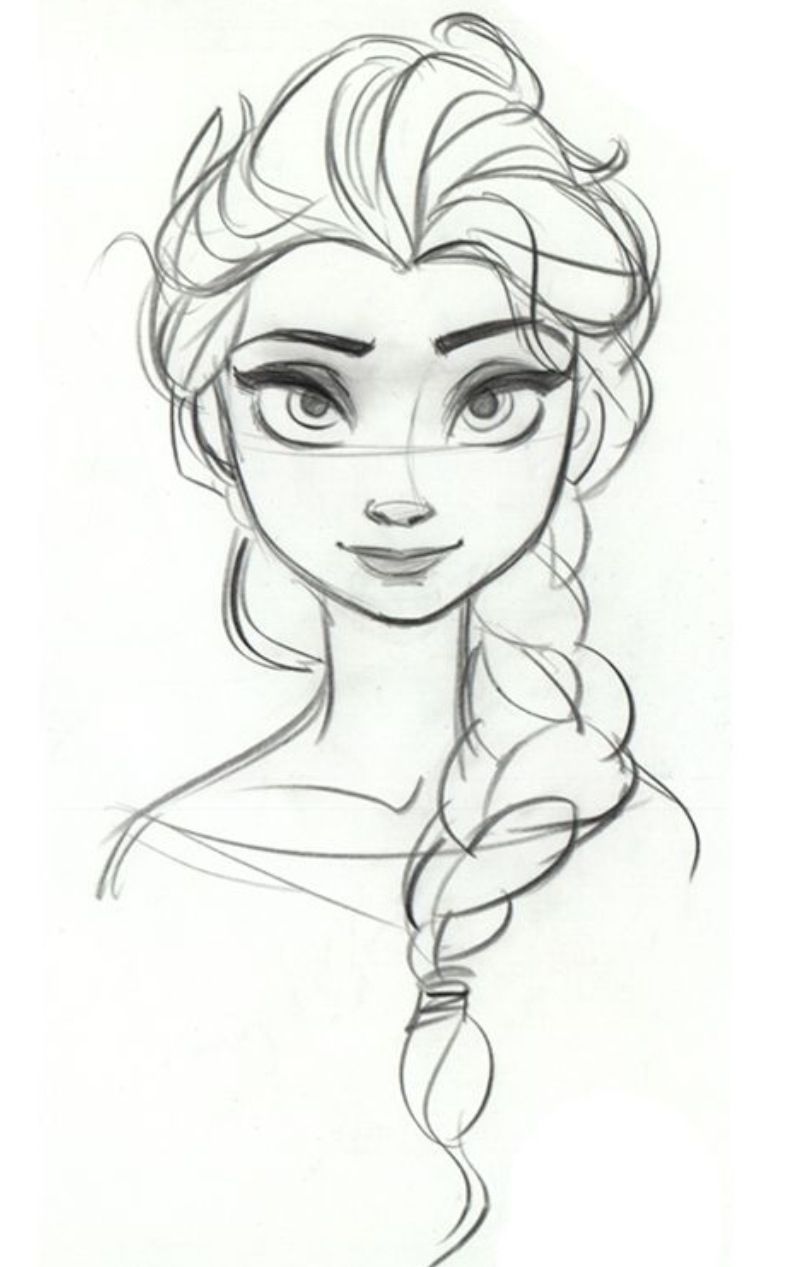 795x1267 Elsa From Frozen Dibujo Elsa, Drawings And Disney - Disney Elsa Sketch