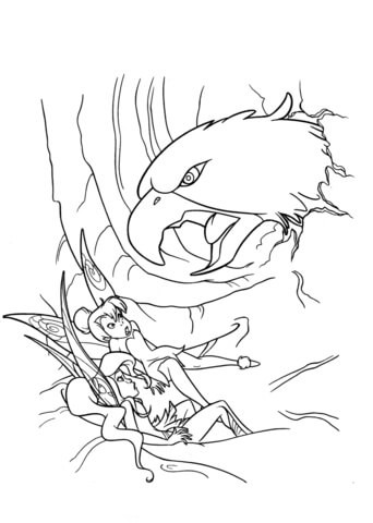 342x480 Disney Fairies Coloring Pages 3 - Disney Fairies Sketches
