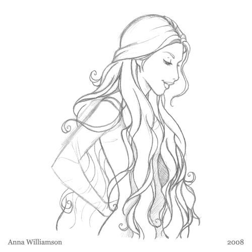 500x500 Drawn Disney Face - Disney Fairies Sketches