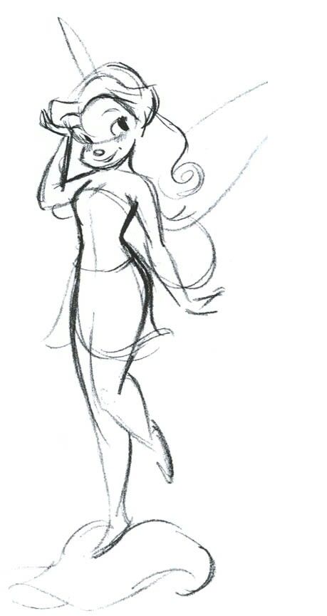 459x865 Pin By Wendy Darling On Pencil Drawings Disney - Disney Fairies Sketches