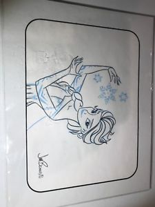 225x300 Disney Frozen Elsa Sketch Drawing Art Ebay - Disney Frozen Elsa Sketch