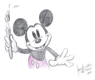 320x270 Disney Sketches Images Mickey Mouse Wallpaper And Background - Disney Mickey Mouse Sketch