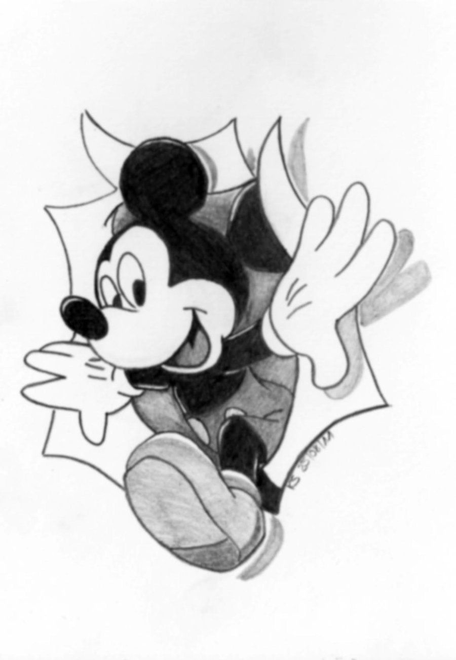 900x1302 Pin By Merry90 On Disney Drawings, Sketches And - Disney Mickey Mouse Sketch