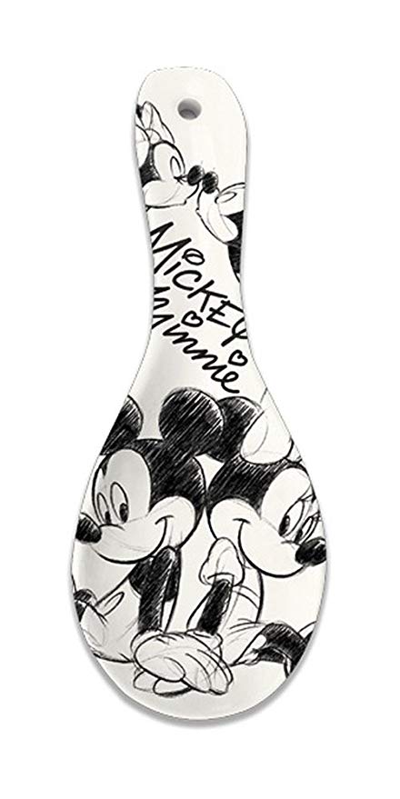 440x879 Disney Mickey And Minnie Mouse Sketch Ceramic Spoon - Disney Mickey Mouse Sketch