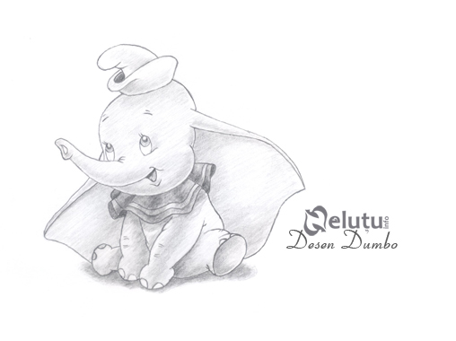 508x380 Dumbo Pencil Drawing By Nelutuinfo - Disney Pencil Sketches