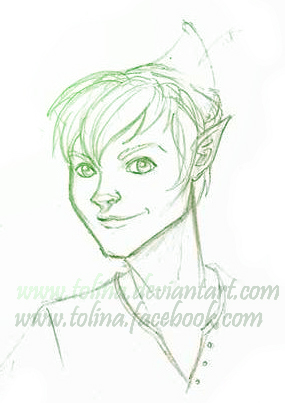 285x403 Sketch - Disney Peter Pan Sketches