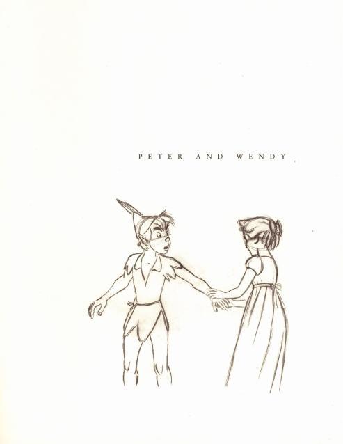 Disney Peter Pan Sketches At PaintingValley.com | Explore Collection Of ...