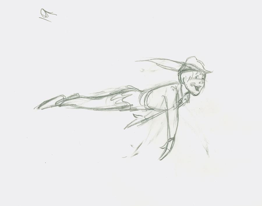 900x707 Disney Studios, Peter Pan Peanut Butter - Disney Peter Pan Sketches