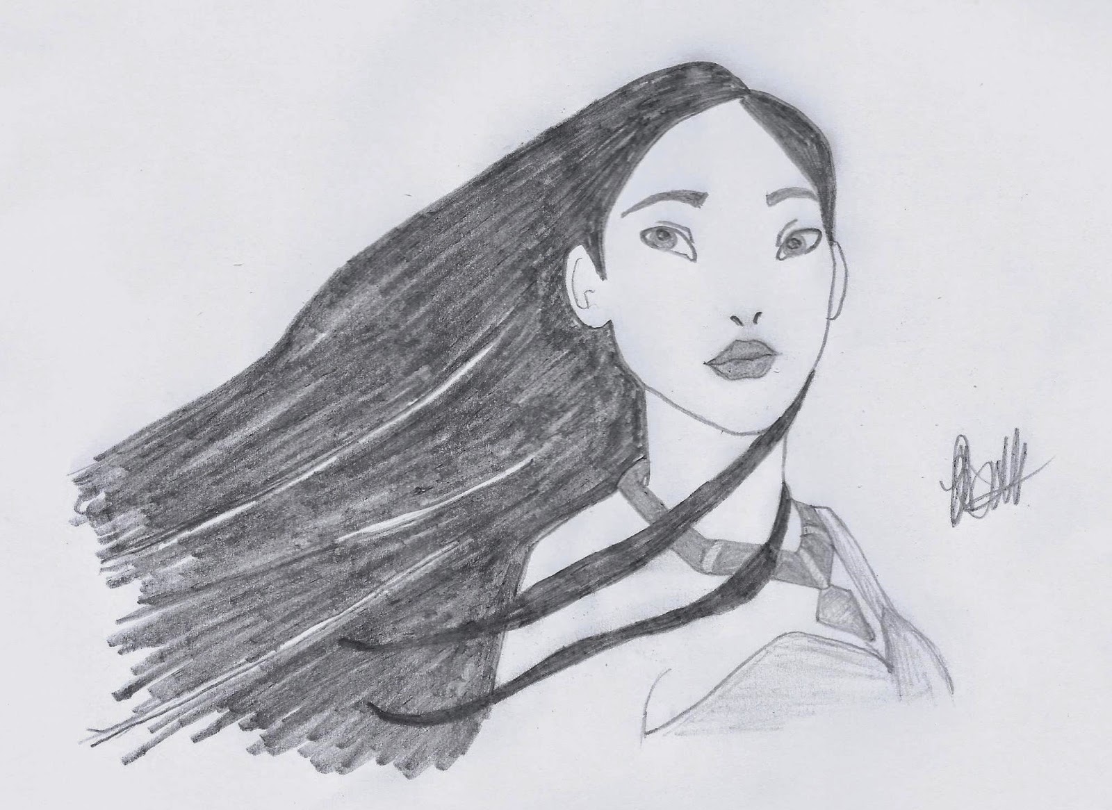 1600x1166 Jo Linsdell Who Is Your Favourite Disney Character - Disney Pocahontas Sketch