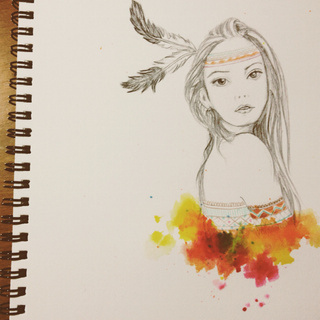 320x320 Pocahontas, My Second Favourite Disney Princess. - Disney Pocahontas Sketch