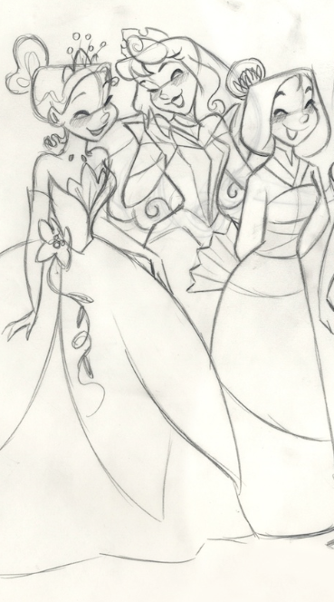369x664 Drawing Art Disney Rapunzel Ariel Jasmine Sketch Cinderella - Disney Pocahontas Sketch