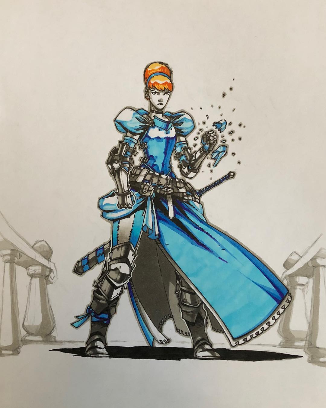 1080x1350 Disney Princesses Reimagined As Badass Warriors In This Freaking - Disney Princess Sketches