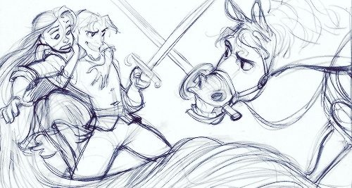 500x267 Photoset My Edits Tangled Disney Edits My Posts Rapunzel Flynn - Disney Rapunzel Sketches