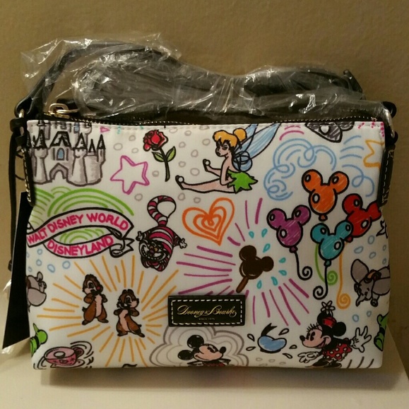 579x580 Dooney Amp Bourke Bags Disney Sketch Nylon Crossbody Bag Poshmark - Disney Sketch Dooney And Bourke