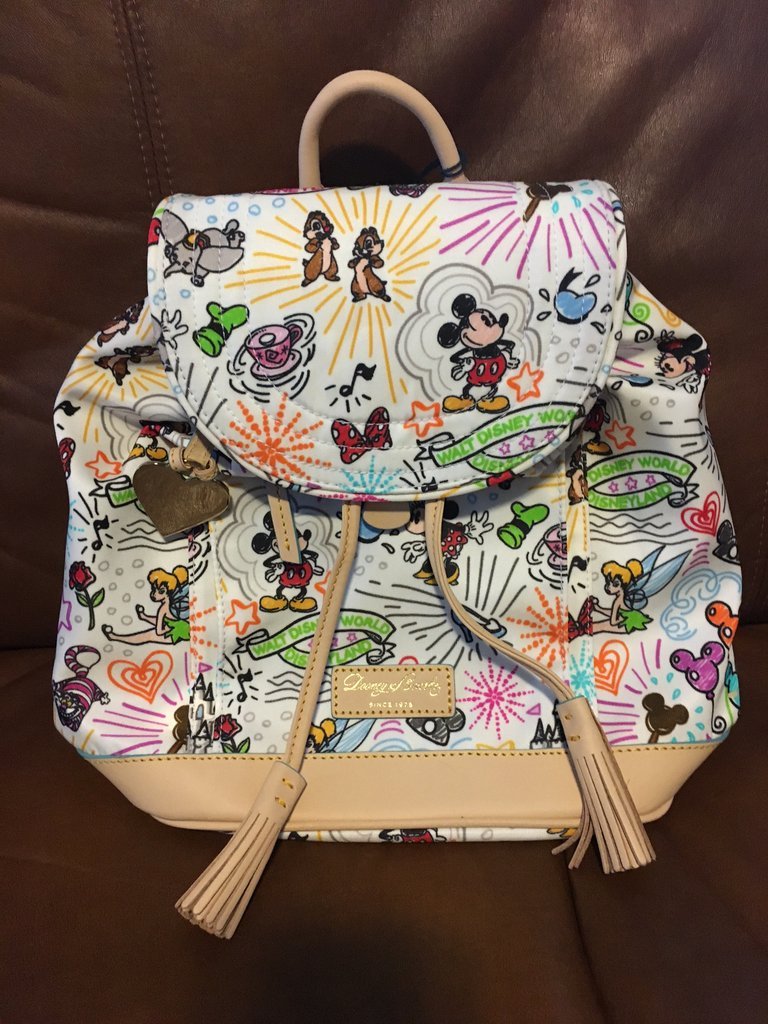 768x1024 Hard To Find Sketch Dooney And Bourke Backpacks Available - Disney Sketch Dooney And Bourke
