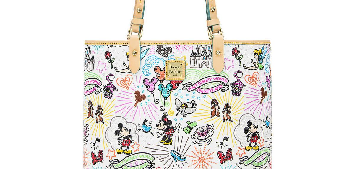 1181x573 New Disney Sketch Bags From Dooney Amp Bourke Bring Colorful Disney - Disney Sketch Dooney And Bourke