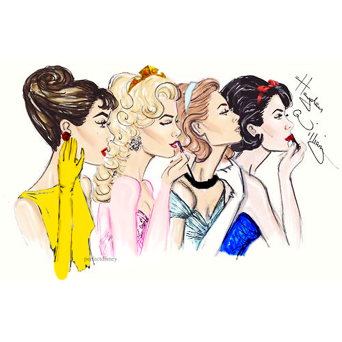 500x500 Drawn Amd Disney Princess - Disney Sketch Princess