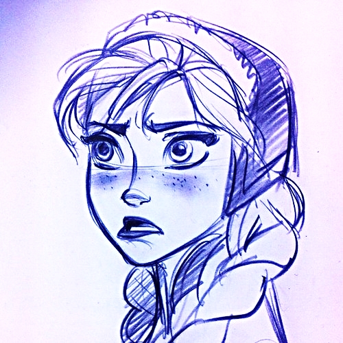 500x500 Walt Disney Figuren Bilder Walt Disney Sketches - Disney Sketch Princess