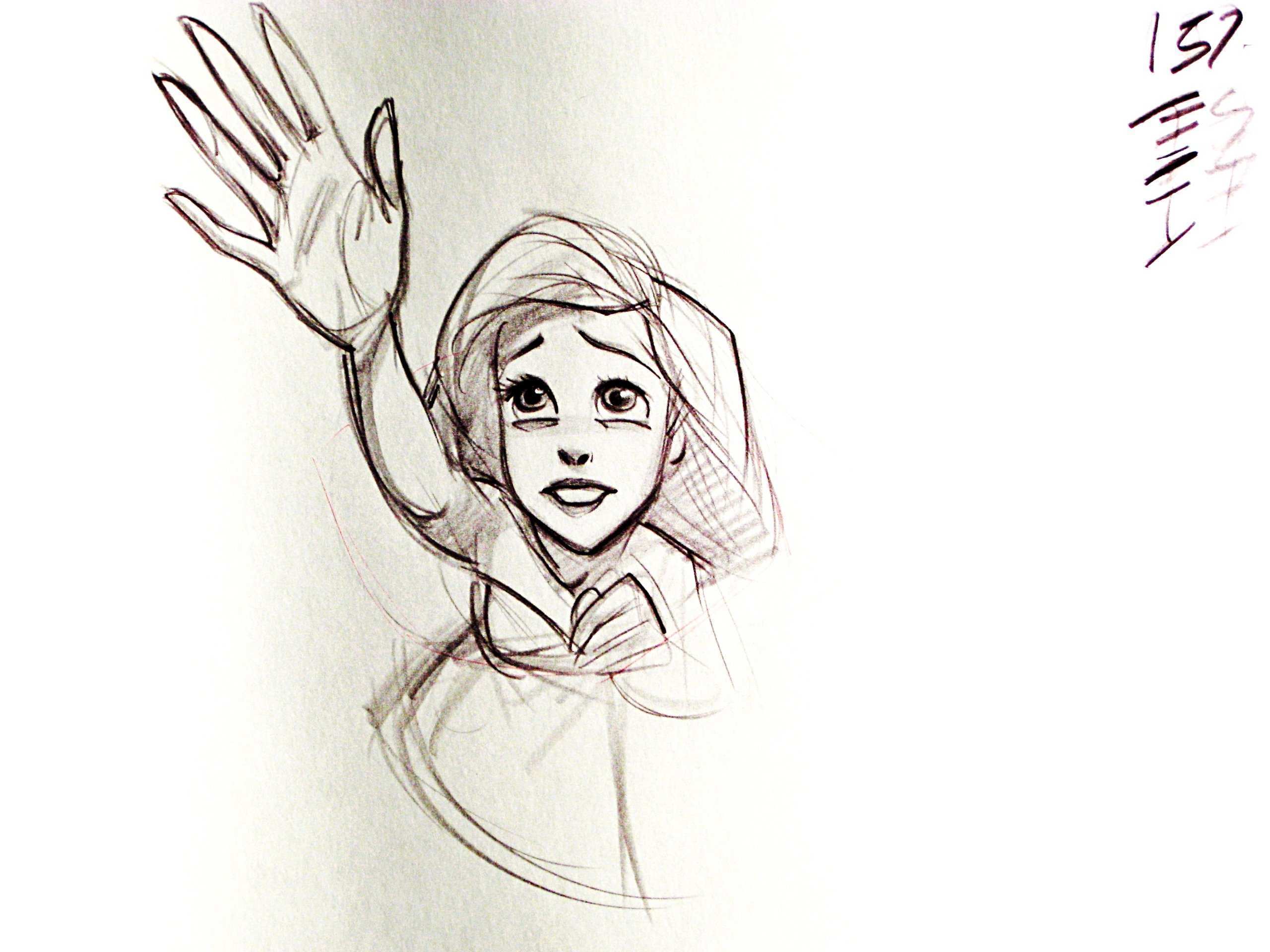 2560x1920 Animation Disney Inspirational Walt Disney Sketches Princess Ariel - Disney Sketches