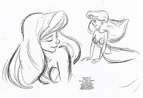 500x341 Walt Disney Sketches - Disney Sketches