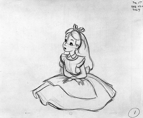 500x413 Disney Animation Sketches - Disney Sketches