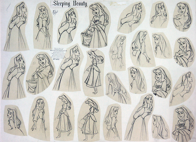 400x289 Sleeping Beauty Production Cels Why Is Original Art From Sleeping - Disney Sleeping Beauty Sketch