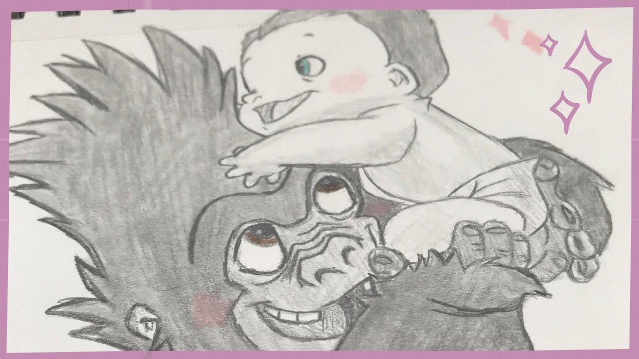 1280x720 Drawing - Disney Tarzan Sketches