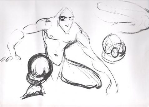 477x345 Tarzan 100 Original Concept Art Collection - Disney Tarzan Sketches