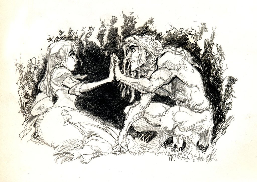 1024x726 Tarzan... Jane By Mistermoster - Disney Tarzan Sketches