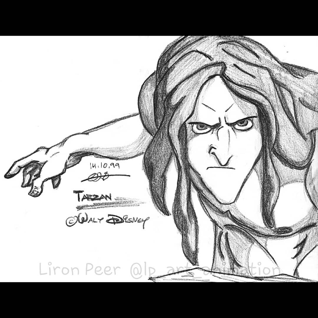 1080x1080 Glenkeane Pictures - Disney Tarzan Sketches