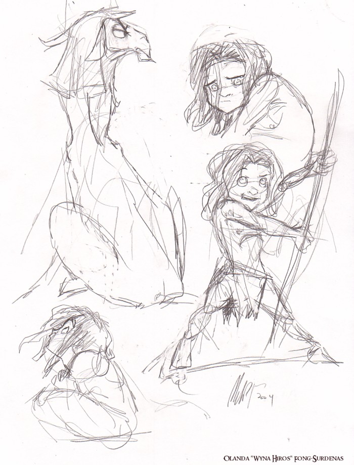 700x919 Disney - Disney Tarzan Sketches